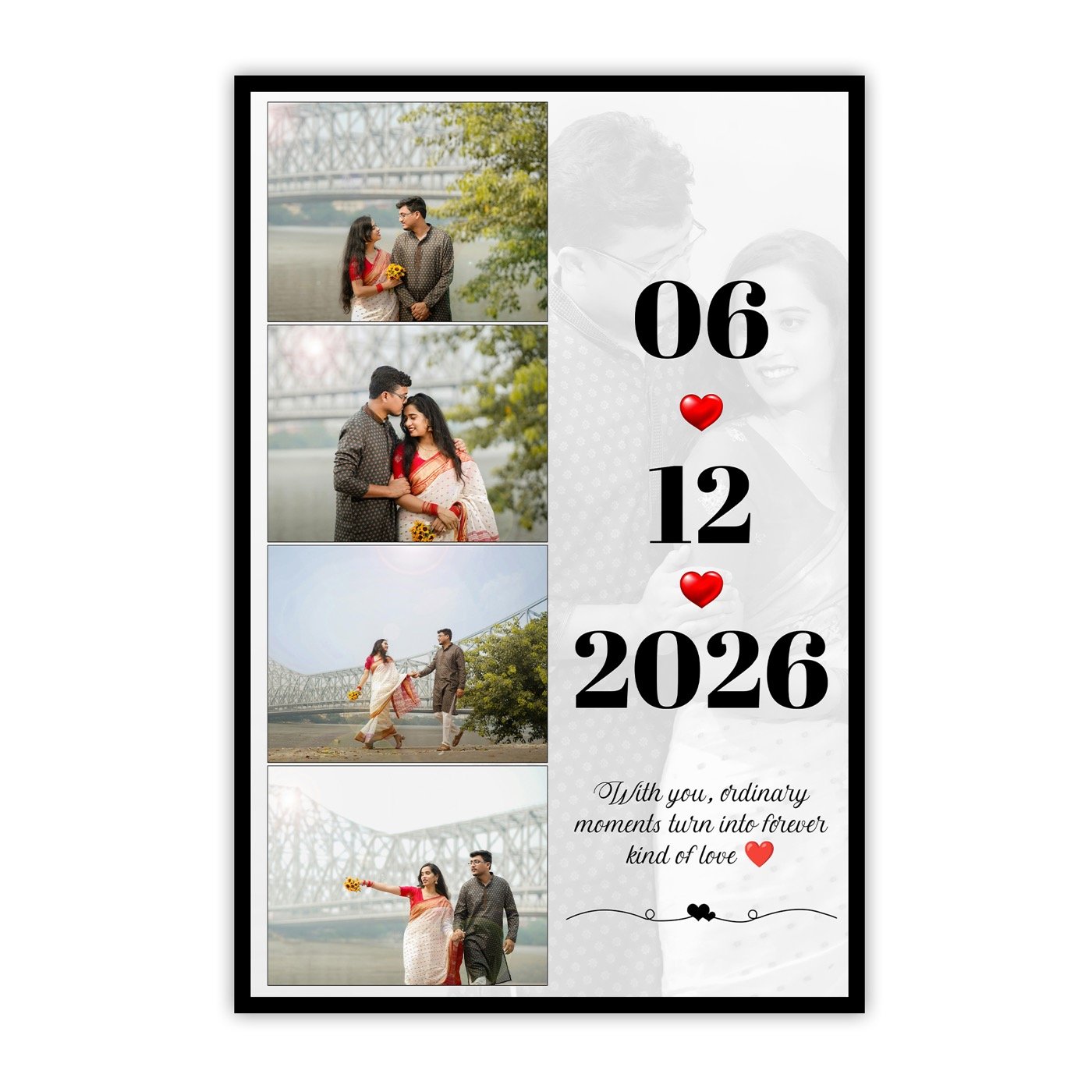 Custom collage photo frame by Framelagao